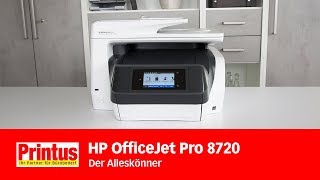 HP OfficeJet Pro 8720 Multifunktionsgerät [upl. by Cacia543]