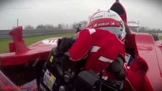 Sebastian Vettel Ferrari First Drive F1 Fiorano Interview Driving Piero Ferrari F1 2015 Video CARJAM [upl. by Darda]