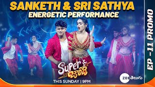 Super Jodi  Sanketh amp Sri Sathya Energetic Performance Promo I Mass 20 Theme  This Sun  900 pm [upl. by Inilam]