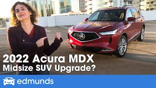 2022 Acura MDX Review  Acuras Luxury SUV Gets a Redesign  Price Interior MPG amp More [upl. by Aletsirc]