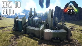 ARK  Large TEK Base  HOW TO BUILD [upl. by Nixon679]