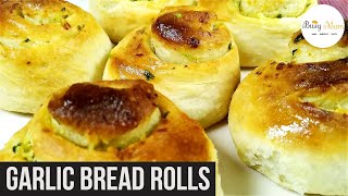 how to make garlic bread rolls beginner friendly recipe easy steps [upl. by Nesral]