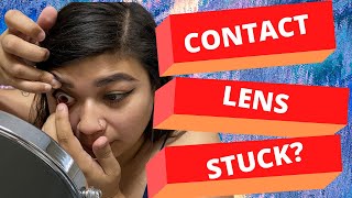 Never Get Stuck Again A Simple Trick to Easily Remove Contact Lenses [upl. by Amoihc]