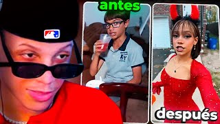 REACCIONANDO A GLOW UPS DE SEGUIDORES 😱🥵 [upl. by Addi]