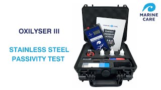 Oxilyser III vs Passivation Test Kit [upl. by Adriena33]