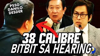 38 CaIibre BITBIT sa hearing ni PSSG Danilo Desder IKINABAHALA ni Acop at Fernandez [upl. by Sashenka164]