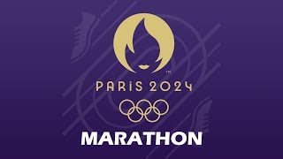 WATCHALONG Marathon Paris 2024 Olympics Gold medal event [upl. by Patt516]