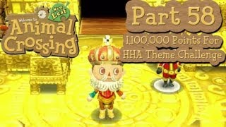 Animal Crossing New Leaf  Part 58 HHA Theme Challenge Complete Scoring Over 1100000 Points [upl. by Pinkham83]