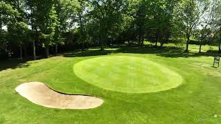 Golf de Lannemezan drone aerial video Lannemezan Hole15 [upl. by Paapanen207]