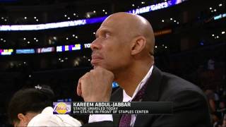 The Lakers Honor Kareem with a Statue [upl. by Atirat]