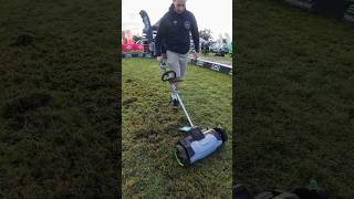 Combi Scarifier Attachment New bit of EGO kit coming 2025 ego diy lawn lawncare renovation [upl. by Amalee]