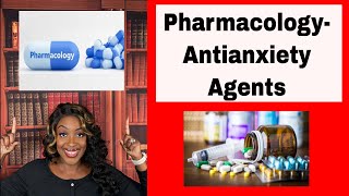 Pharmacology Antianxiety Drugs [upl. by Nesyaj]