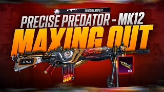 Precise Predator  MK12 maxing out  🔥 PUBG MOBILE 🔥 [upl. by Chaffee]