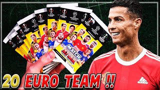 DAS BESTE TEAM aus 20 €  😱🔥 MATCH ATTAX CHAMPIONS LEAGUE 2122 [upl. by Noira]