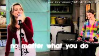 Bridgit Mendler  Never Face it Alone From Good Luck Charlie  Lyrics [upl. by Cirre51]