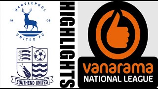 Hartlepool United  Southend United Highlights amp Goals  National League 20242025 [upl. by Natsuj]