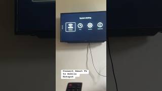 Tv Me Hotspot Kaise Connect Kare  Led Tv Ko Mobile Se Kaise Connect Kare smartphone smarttv [upl. by Anaya92]