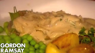 How to Plate Up Steak Diane  Gordon Ramsay [upl. by Derdle]