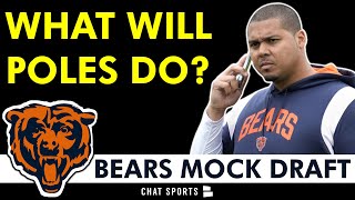 Chicago Bears 2024 NFL Mock Draft Ft Justin Fields BLOCKBUSTER Trade Caleb Williams amp Brock Bowers [upl. by Rosenzweig381]