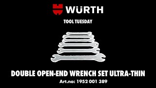 Tool Tuesday  Double OpenEnd Wrench Set [upl. by Yelsha270]