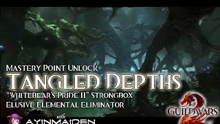 Guild Wars 2  Tangled Depths quotWhitebears Pride IIquot Strongbox  Elusive Elemental Eliminator [upl. by Conan]