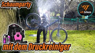 MucOff Pressure Washer Bike im Test  Ein Druckreiniger mit Schaumspritze [upl. by Yerocaj]