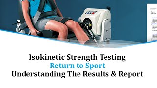 Isokinetic Muscle Performance Explanation [upl. by Dowski]