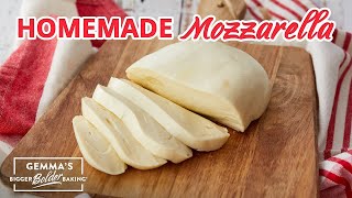 How to Make the Best Mozzarella Recipe  Bold Baking Basics [upl. by Zoha]