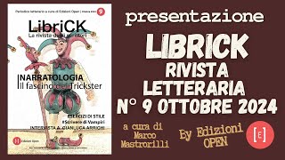 LibriCK  La rivista degli scrittori  N 9 [upl. by Gristede]