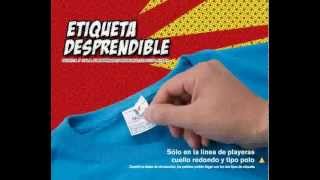 Playeras Yazbek presenta su Nueva Etiqueta Desprendible [upl. by Labannah]