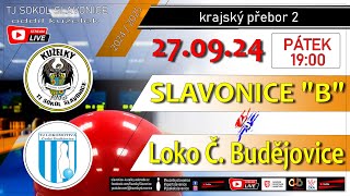 KP2  27092024  Slavonice B vs Loko Č Budějovice C [upl. by Gurevich]