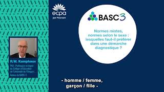 BASC3  Normes mixtes normes selon le sexe [upl. by Macur]