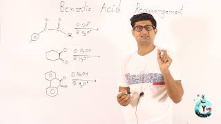 Benzilic acid rearrangement 12th class organic chemistry [upl. by Tipton]