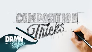 3 Easy Lettering Layout Compositions Tricks  Stefan Kunz [upl. by Senalda]