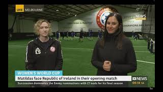 ABC Interview with Football Star Academy Head Coach Emily Sutcliffe [upl. by Brennen241]