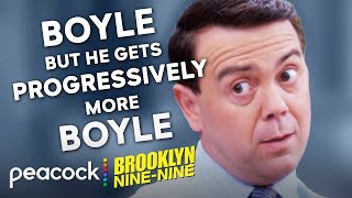 Boyle but he gets progressively more Boyle  Brooklyn NineNine [upl. by Aivax]