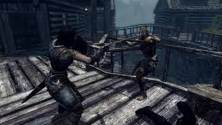 Skyrim Battles  Lydia vs Mjoll the Lioness 12 [upl. by Lebazi]