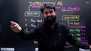 CA Foundation Depreciation I CA Foundation Dec 2023 Accounts Revision I CTC Classes [upl. by Ervine]