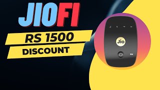 Jio Users Great Offer  Jio Gives ₹1500 Instant Discount on Jiofi Device [upl. by Ilah]