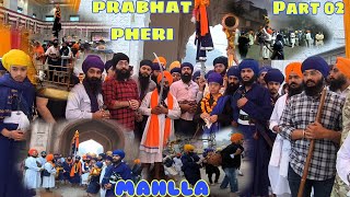 Prabhat Pheri Gurudwara Sis Ganj Sahib to Nanak Piao gurudware Mahlla 11 [upl. by Annatsirhc]