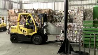 Waste Management SingleStream Recycling Take a tour of our Philadelphia MRF [upl. by Nahgiem]