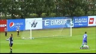 KR Reykjavik 14 Dinamo Tbilisi Highlights 2nd half 28072011 [upl. by Kearney209]