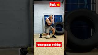 Hook Power punch Power punch training Boxing training [upl. by Clausen]