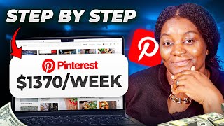 How I Made 7635 With Pinterest Affiliate Marketing FULL TUTORIAL [upl. by Anthe]