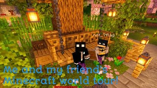 Me and my Friends Minecraft world tour [upl. by Renwick403]