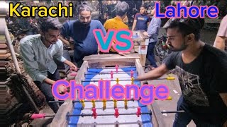 Karachi Vs Lahore singal Lahore Foosballopchammagame [upl. by Merlina]