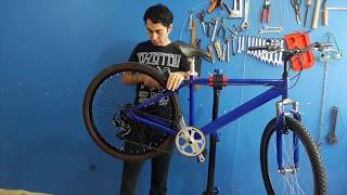 BICICLETA ELECTRICA  INSTALACION KIT 350w Capitulo 1  MagnetX⚡🚴🏼‍♀️ [upl. by Ydac]