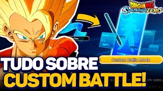 TODAS AS CUSTOM BATTLES EXPLICADAS DE DRAGON BALL SPARKING ZERO [upl. by Lorna]