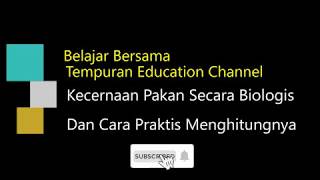 Cara Praktis Menghitung Kecernaan Pakan Secara Biologis IN VIVO [upl. by Corella]