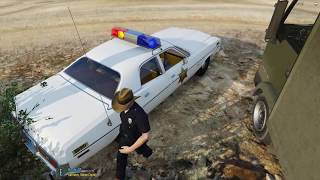 GTA5 RpRiskyClay gamingBucks Bootleggingamp running Moonshine again Buckmeets Deputy EnosLEO [upl. by Ynogoham]